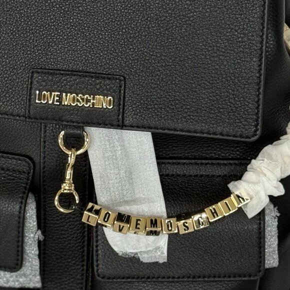 Love Moschino Leather Backpack main image 6